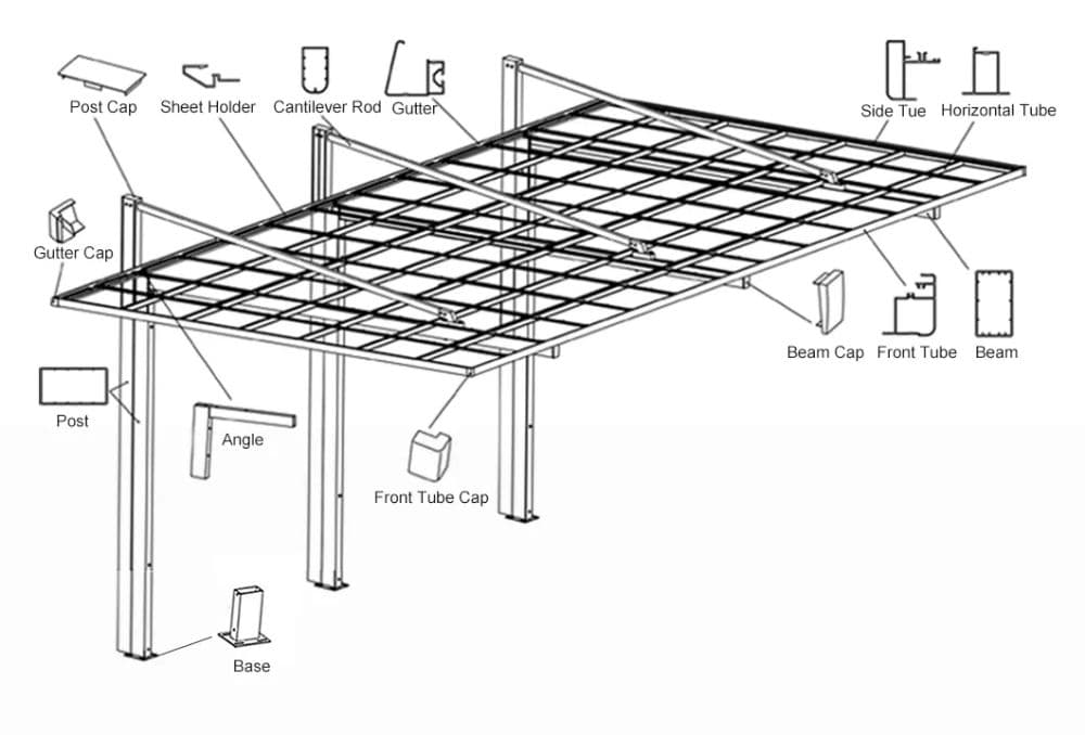Carport sketch design